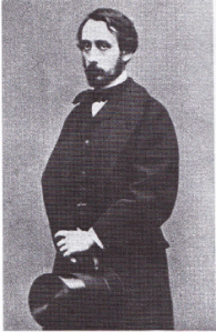 Carte photograph of Degas.