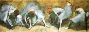 Degas: Dancer Tying her Slipper
